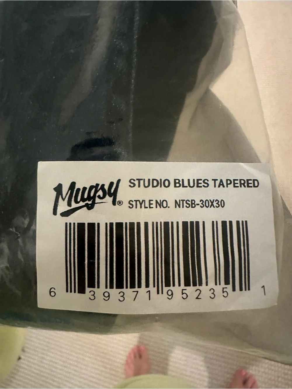 Mugsy Studio Blues Tapered Jeans - Dark Wash